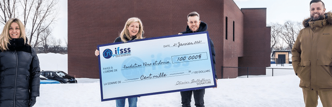 Nous sommes très fiers d’annoncer notre plus récent partenariat avec la Fondation Véro et Louis!