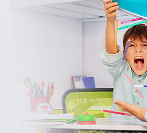 Enfant atteint d'autisme